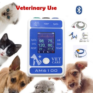 TG0412 Veterinary icu ventilator of blood pressure Bluetooth patient monitor, VET patient monitor