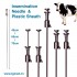 TG0425 Cows Insemination Needle, Disposable Plastic Sheath