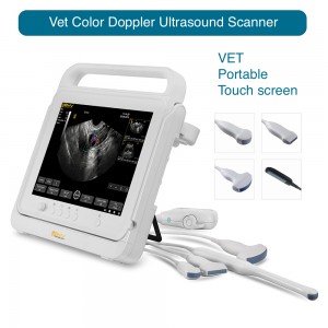 TG0437 VET Doppler Ultrasound Scanner，Veterinary Touch Screen Color Doppler Ultrasound Scanner